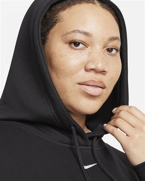 nike sportswear essential collection extragroßer fleece-hoodie für damen